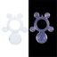 Yoo Silicone Cho Rùa Hình Động Vật Cho Bé Rùa Mini Rùa Mọc Răng BPA DIY Trẻ Sơ Sinh Điều Dưỡng Núm Vú Giả Dây Xích Kẹp