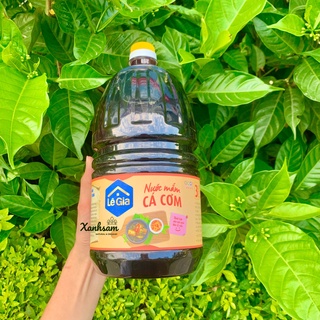 Nước Mắm Cá Cơm Truyền Thống Lê Gia 650ml/ 2L - Xanhsam Natural & Organic