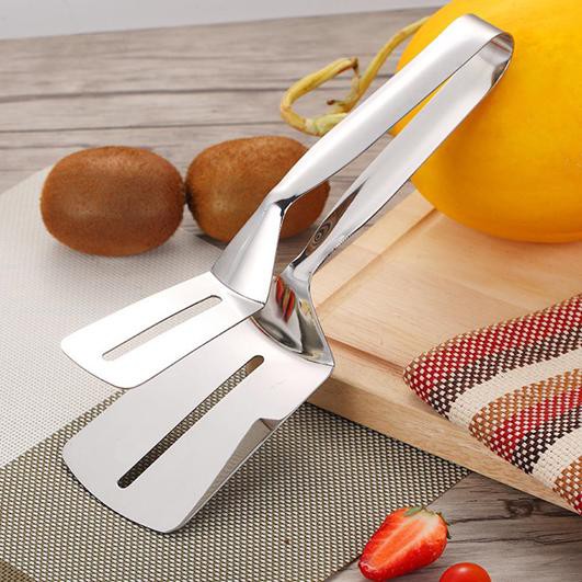 Dụng cụ nhà bếp kẹp Inox chiên nướng thực phẩm đa năng