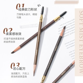 Bút Chì Kẻ Lông Mày NOVO Trang Điểm Tự Nhiên Lâu Trôi Chống Nước NO.5472