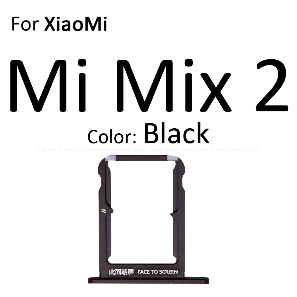 Thẻ Sim / Micro SD Khay Đựng Thẻ Ổ Cắm Khe Cắm Hộp Đựng Đầu Nối Adapter Đầu Đọc Cho XiaoMi Mi Mix 3 2S 2 Thay Thế Các Bộ Phận