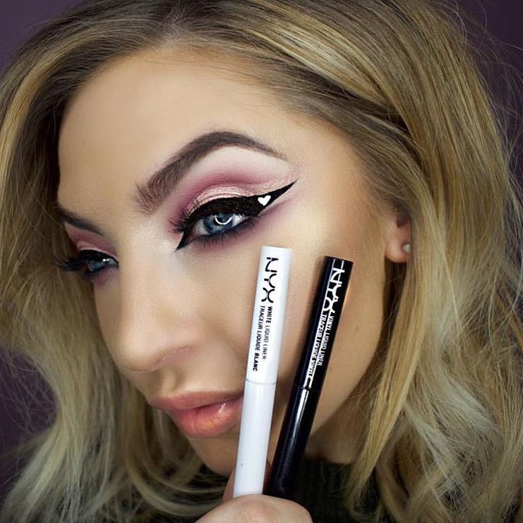 Kẻ Mắt Nước/ Eyeliner Nyx White Liquid Liner - Màu Trắng | Shopee Việt Nam