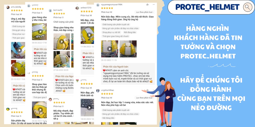 Mô tả Mũ bảo hiểm trẻ em 1/2 đầu có kính Protec KITTY, họa tiết Minion, an toàn, siêu nhẹ - 3
