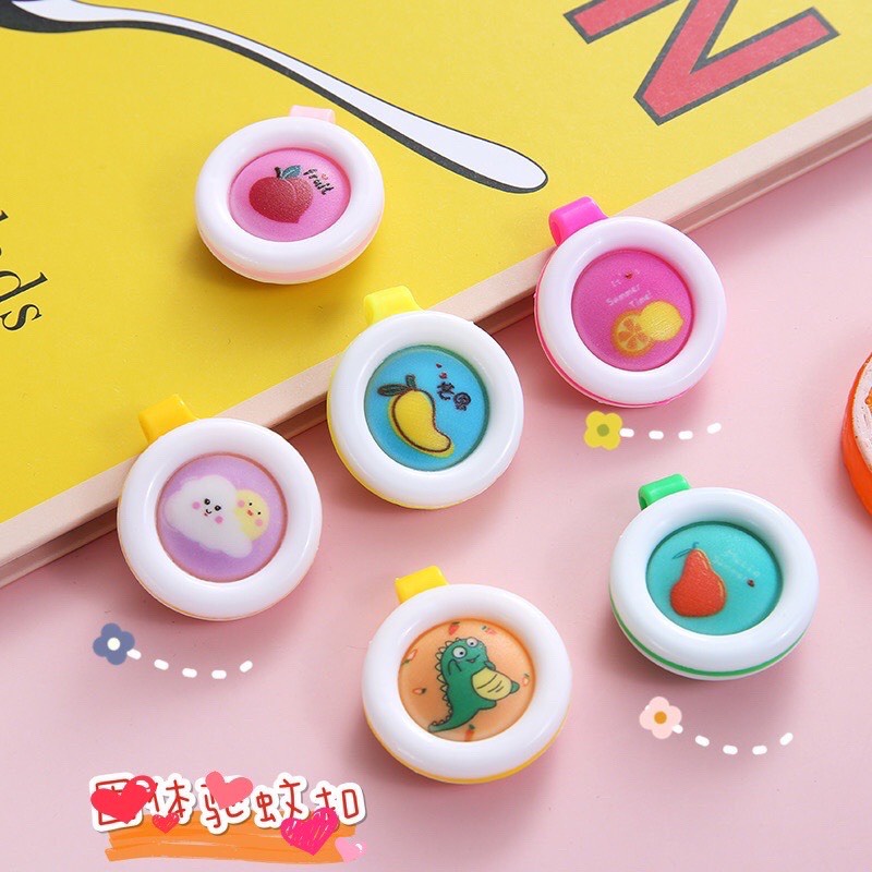 Kẹp tinh dầu sả chanh đuổi muỗi chống muỗi cho bé