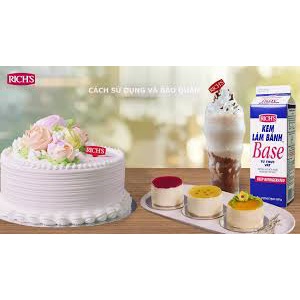 FREESHIP/Kem topping Rich’s Base 907g/UỐNG LÀ MÊ