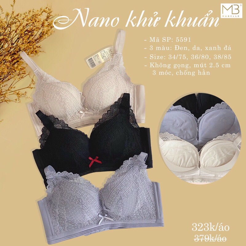 Áo ngực NaNo khử khuẩn MB