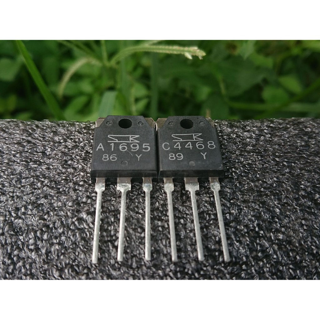 Sanken A1695 C4468 140V 10A 100W (2SA1695 2SC4468) Sò công suất ...