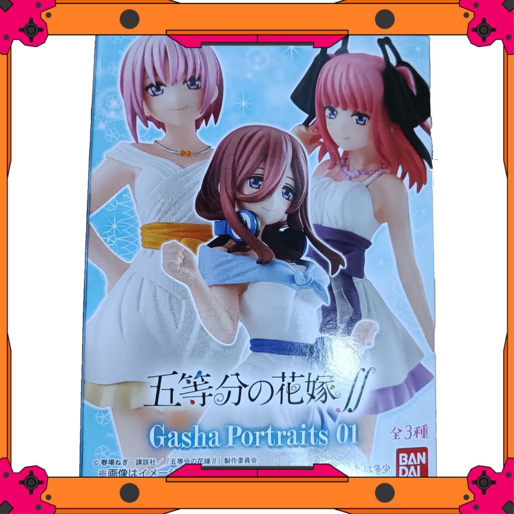 The Quintessential Quintuplets Gashapon Portraits 01 Set – Blind Box Mini Figure Set From Anime Series - View #8