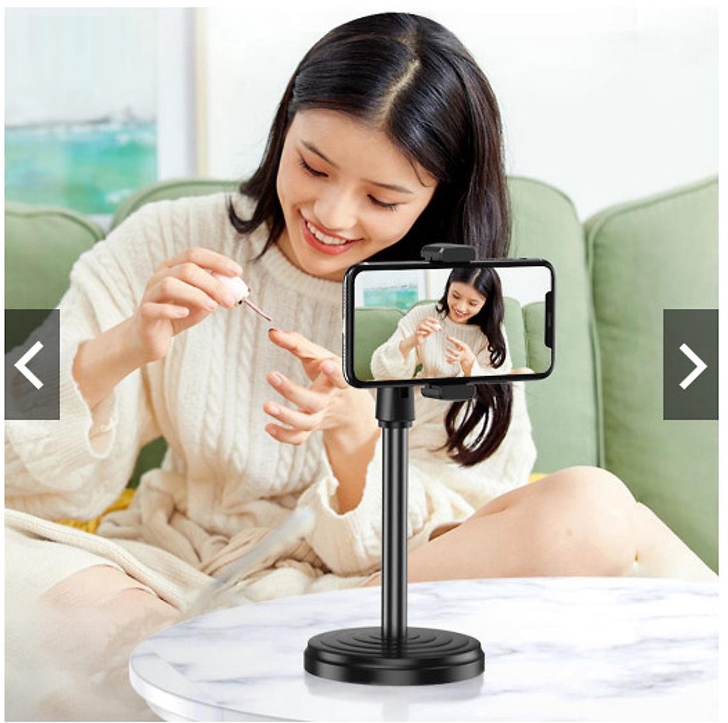 Mô tả Giá Đỡ Điện Thoại Livestream Xem Video Ổn Định Xoay 360 Độ dùng để Quay Phim Ghi Hình Đa Năng Chính Hãng Amalife - 1