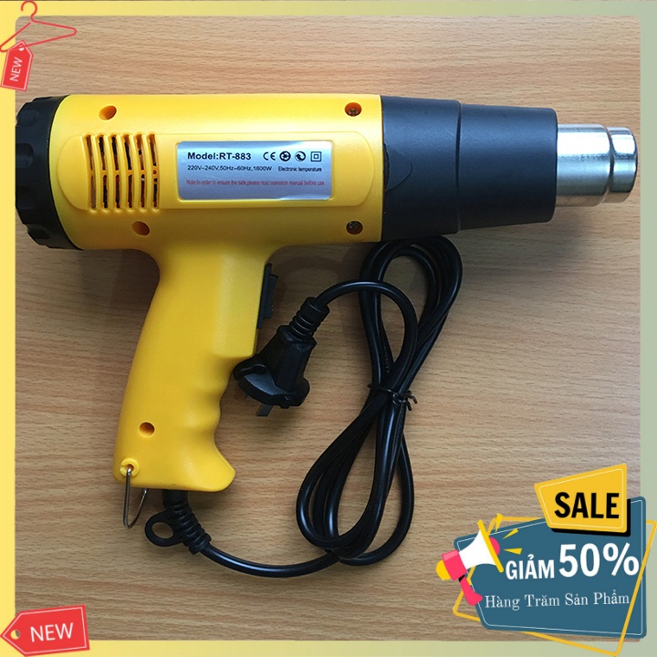 Máy khò nhiệt - thổi khí nóng 1800W để khò màng co