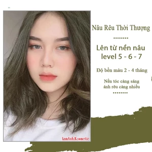 Thuốc nhuộm tóc Nâu Rêu 100ML màu nhuộm lên chuẩn tone
