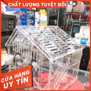 Lồng mica Hamster, chuồng nuôi Hamster cao cấp