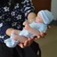 Trẻ em tái sinh búp bê mini mô phỏng toàn thân mềm mại tráng men búp bê cô gái quà tặng búp bê con trai