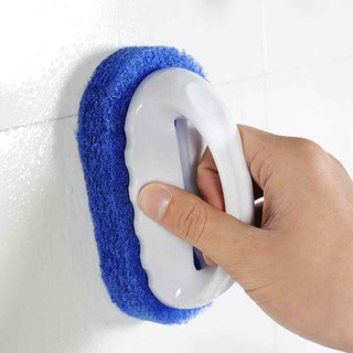 Bàn Chải Bọt Biển Chống Xước Đa Năng Có Tay Cầm Đa Năng Sạch Sẽ Tiện Dụng