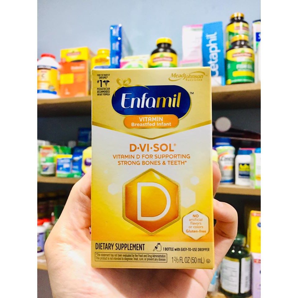 Vitamin Enfamil DViSol 50ml Shopee Việt Nam