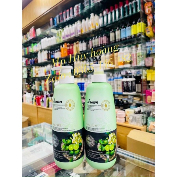 CẶP DẦU GỘI XẢ LEMON VALERT CHANH & HOA BƯỞI | Shopee Việt Nam