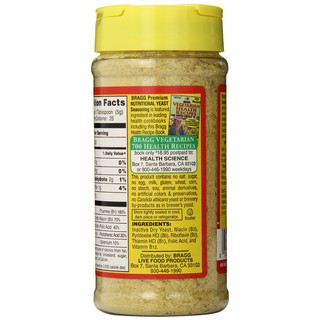 Men Dinh Dưỡng Bragg Nutritional Yeast Thơm Ngon 127g