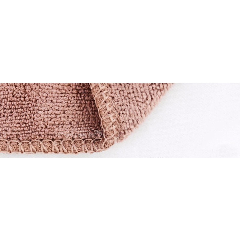 Khăn Lau Xe Ô Tô, Khăn Rửa Xe Ô Tô Microfiber, siêu mềm, khăn nâu 35x75