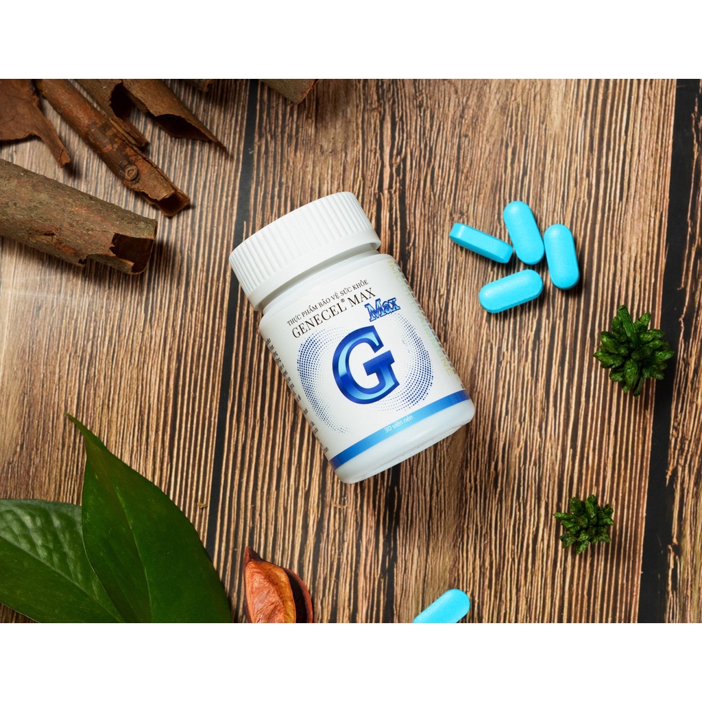 [CHÍNH HÃNG] GENECEL MAX / HỖ TRỢ TĂNG CƯỜNG SỨC ĐỀ KHÁNG / 30 VIÊN ...