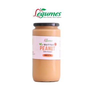 Bơ Đậu Phộng Nguyên Chất Légumes – Peanut Butter 100% Pure – Không Đường, Không Dầu