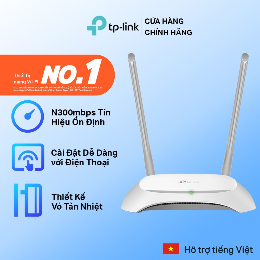 Bộ Phát Wifi TP-Link TL-WR840N Chuẩn N 300Mbps