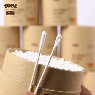 Bông tăm TOBE đầu nhỏ cho bé sơ sinh 400 chiếc [ TO BÉ MADE IN VIỆT NAM CHÍNH HÃNG ]