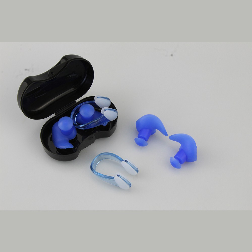 Bộ bịt tai kẹp mũi thiết kế 3D cách âm, ngăn nước tuyệt đối dùng khi bơi SPORTY EP3