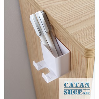 Kệ Dán Tường Để Remote, Đồ Dùng/ Giá Đỡ Sạc Điện Thoại - Có Móc Treo Giữ Dây Điện GD153-KRKTSac