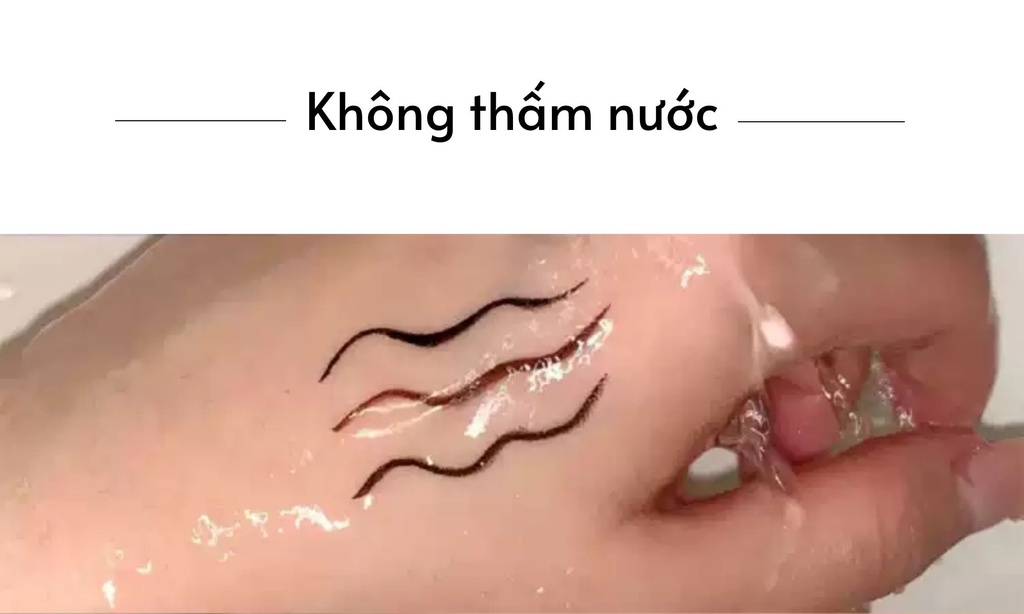 Mô tả Bút Kẻ Mắt nước Kissme chống trôi Heroine Make Smooth Liquid Eyeliner Super Keep nét sắc mảnh 0.1mm - 8