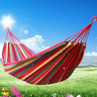 Võng dã ngoại sọc kẻ đi picnic