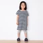Đầm thun sọc suông Muji - xuất dư bé gái (13-35kg)