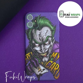 Miếng dán Skin Mặt Sau / ỐP Lưng Joker FULL VIỀN Dành Cho 15 pro max 14 pro max 13 pro max 12 pro max  - Fukishop
