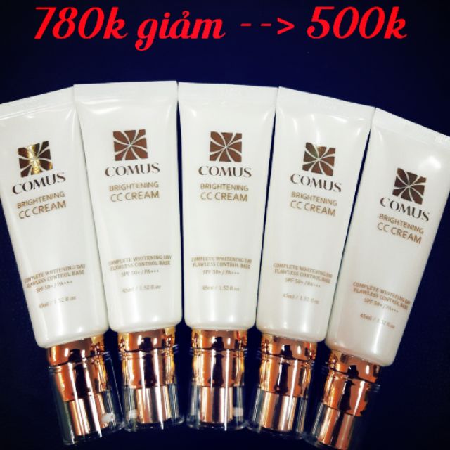 Kem Chống nắng và trang điểm comus cc cream | Shopee Việt Nam