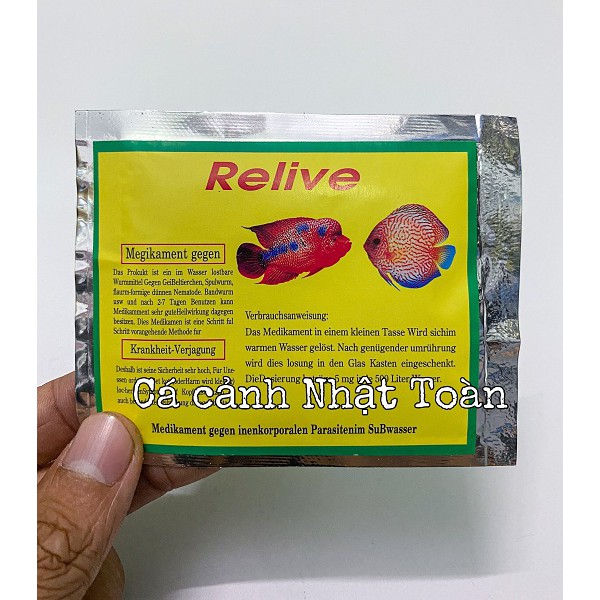 GÓI RELIVE HỖ TRỢ SÌNH BỤNG CHO CÁ CẢNH 5G