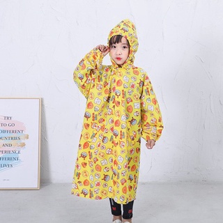 Áo Mưa Trẻ Em Vải Dù Bít 2 Bên từ 6 đến 14 tuổi-Hàng cao cấp