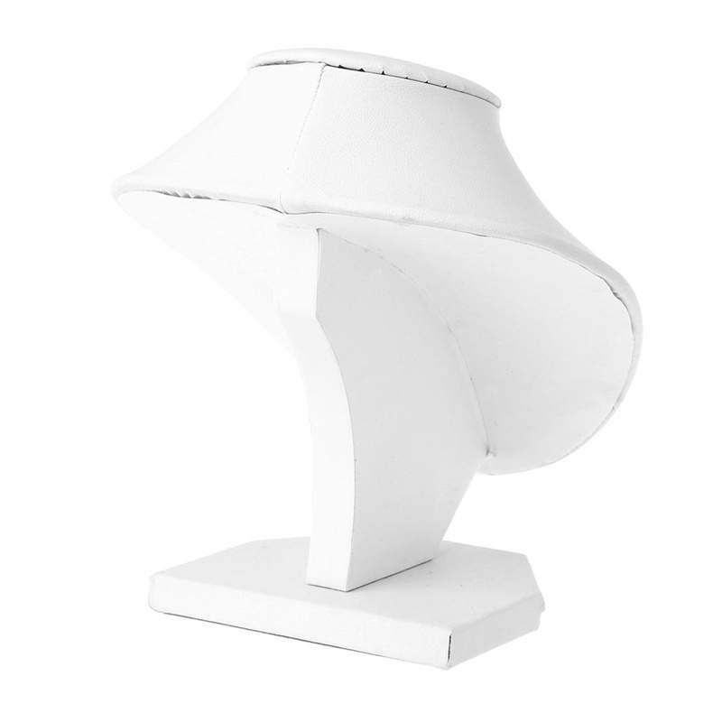 SA Trang Sức Bust Vòng Cổ Mannequin Hiển Thị Chân Đế Cho Cửa Hàng Tủ Quần Áo Tổ Chức Hiển Thị Giá Đỡ Trắng Trưng Bày Cho Nữ