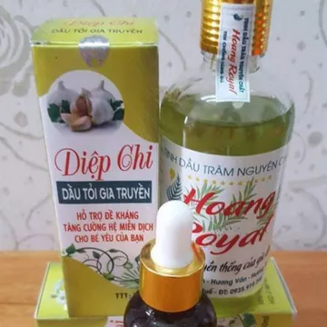 Combo Dầu Tràm và Dầu Tỏi