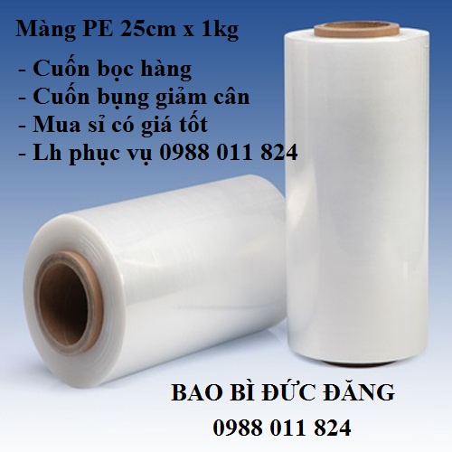 Cuộn nilon cuốn hàng giá rẻ nhất miền Bắc tại Tân Phong