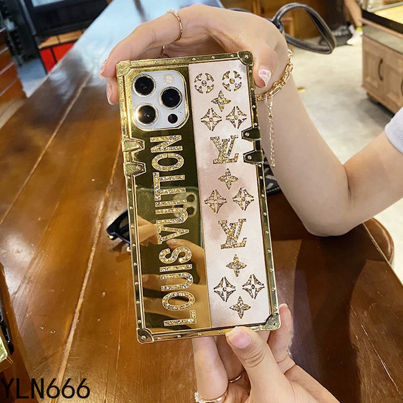 Huawei NOVA 2S 3i 4 4E 5 5i 5PRO NOVA6 6SE NOVA7i 7 7SE 7PRO 8 8PRO 9 9SE 10 10PRO P20 P30 P40 P50 PRO Vỏ điện thoại gương vàng thời trang Vỏ bảo vệ chống rơi