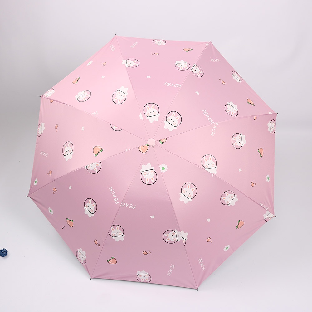 Ô Dù Che Nắng Ngoài Trời Che Mưa Mini Cute Gấp Gọn Hình Thỏ Dễ Thương Nhỏ Gọn - Đồ Chơi Cho Bé PUKAPI