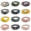 GUSTAVA Bohemian Hairbands Phụ kiện tóc Turban Cross Knot Girls Hair Bands