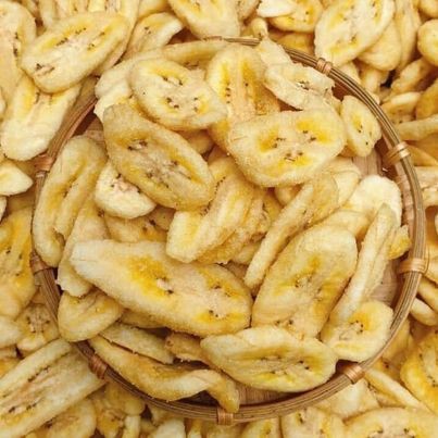 Chuối Sứ Sấy giòn Loại 1 ngon - hộp 300gr/500gr