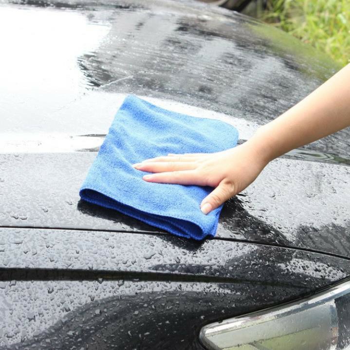 Khăn Lau Xe Cao Cấp Microfiber Đa Năng Thấm Hút Cực Tốt