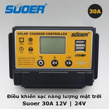 Set SUOER ST-S1230 Solar – 12V, 24V
