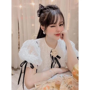 Siêu Phẩm Váy Ren Hoa Nơ