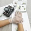 KIKIN Gloves Nữ Xếp Ly Ren Mesh, Dài Ngắn Cho Câu Cá, Co Giãn Thoải Mái