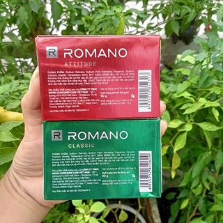 Xà phòng Romano - Xà bông Romano - sạch sảng khoái 90g dành cho phái mạnh