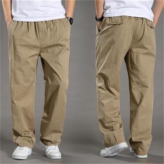 Quần Túi Hộp Ống Suông Rộng Oversize Màu Trơn Cho Nam