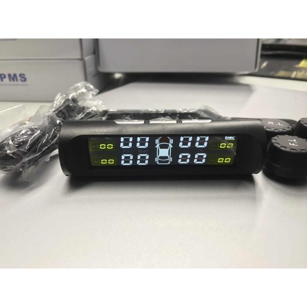 Cảm Biến Áp Suất Lốp Ô Tô TPMS Phiên Bản QUỐC TẾ Màn Hình Màu dùng Năng ...
