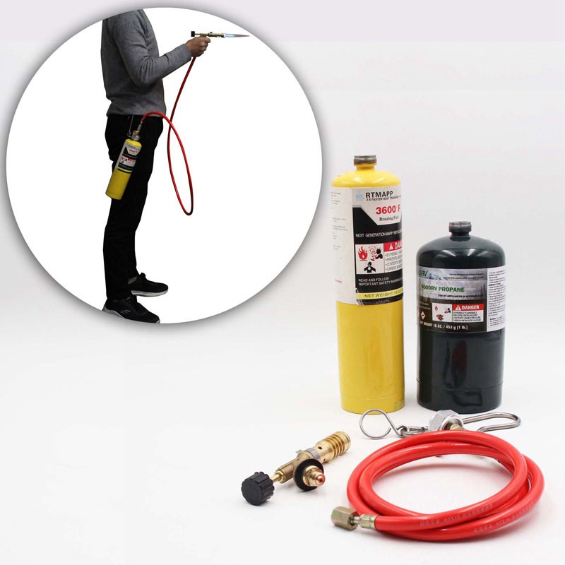 Cho Mapp Gas Turbo Đèn Pin Hệ Thống Nước Turbo Đèn Pin Có Ống Cho Hàn Propane Bộ Hàn